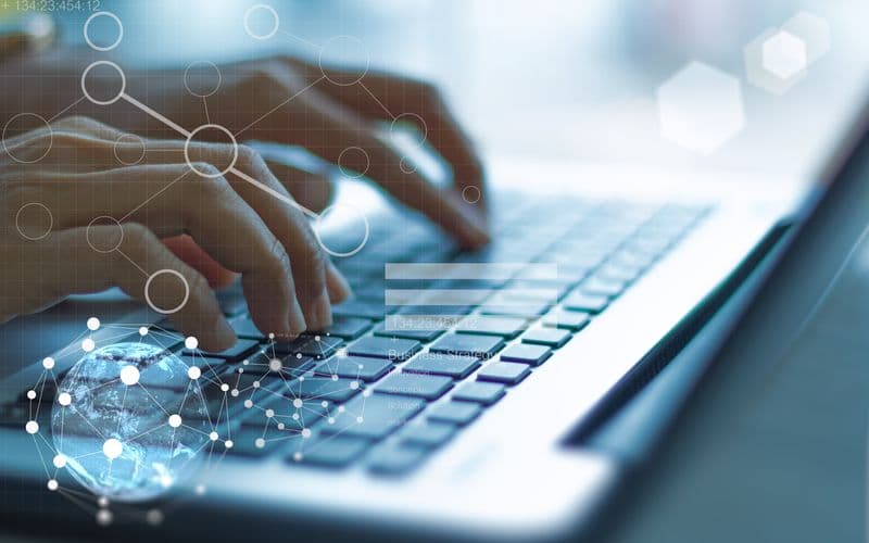 worker using ai at work